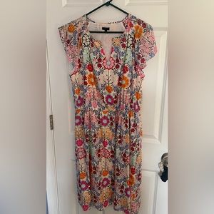 Talbots floral dress